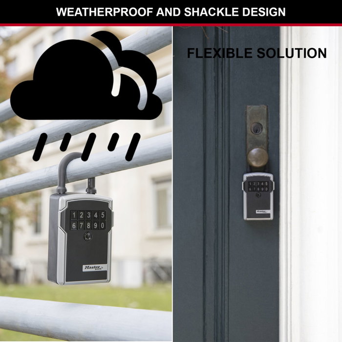 Master Lock 5440EURD Caja de llaves Bluetooth con soporte