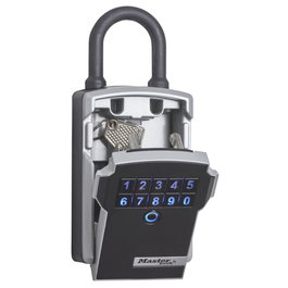 Master Lock Caja de llaves conectada - Bluetooth o combinación - Con asa