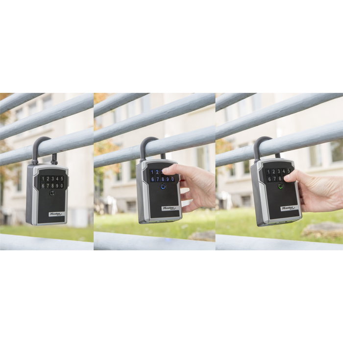 Master Lock 5440EURD Caja de llaves Bluetooth con soporte