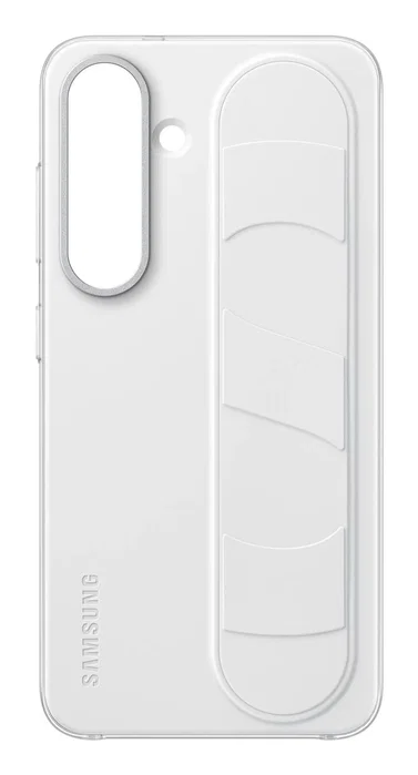 Samsung Funda Standing Grip para Galaxy S25 (15,8 cm) - Blanco