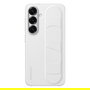SAMSUNG Funda Standing Grip para Galaxy S25 Blanca
