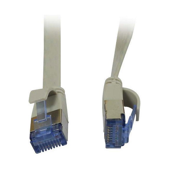 Synergy21 Patchkabel RJ45 CAT6A 500MHz 1,5m Gris U/FTP Plano AWG32 Synergy21 Patchkabel RJ45 CAT6A 500MHz 1,5m Gris U/FTP Plano AWG32