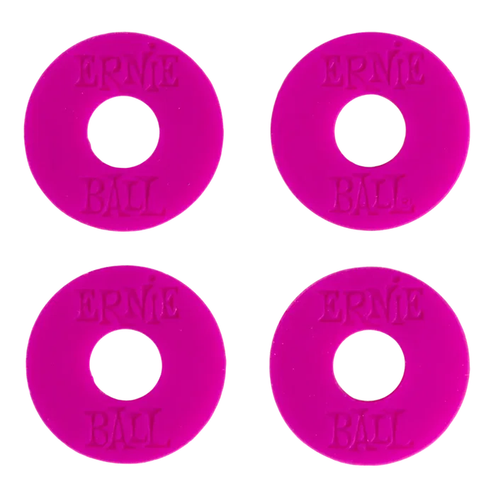 Ernie Ball Strap Blocks 4 Pcs - Púrpura