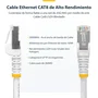 StarTech.com Cable Ethernet Cat8 Blanco 5m Snagless S/FTP 25G/40G