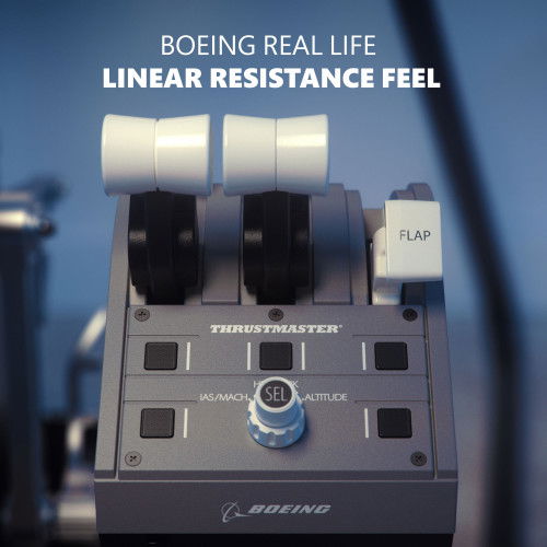 Thrustmaster TCA Quadrant Boeing Edition, Joystick de Aviación Civil para Xbox Series X|S, Xbox One y PC Thrustmaster TCA Quadrant Boeing Edition, Joystick de Aviación Civil para Xbox Series X|S, Xbox One y PC