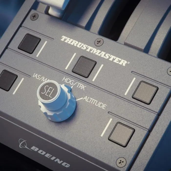 Thrustmaster TCA Quadrant Boeing Edition Gris