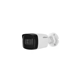 Dahua DH-HAC-HFW1800TLP-0280B Cámara Híbrida Turret 8MP 4K HDCVI con Audio y Lente Fija de 2.8mm para Videovigilancia, Resistente IP67
