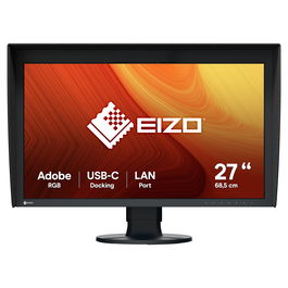 Eizo ColorEdge CG2700S - Monitor de 68.5 cm (27") QHD 2560x1440 IPS, USB-C 92W, Sensor de Calibración Integrado, 5 Años de Garantía