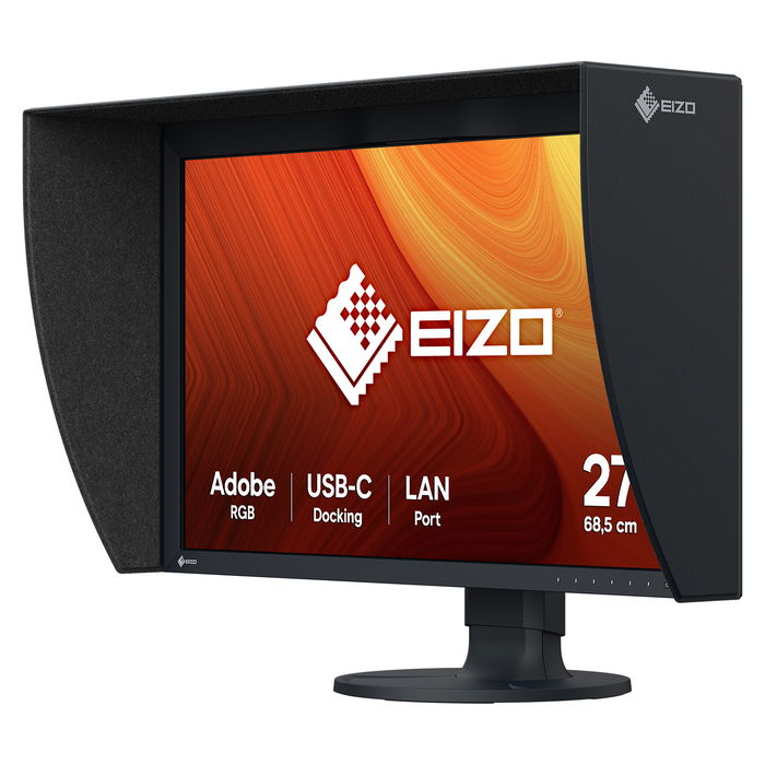 Eizo ColorEdge CG2700S - Monitor de 68.5 cm (27") QHD 2560x1440 IPS, USB-C 92W, Sensor de Calibración Integrado, 5 Años de Garantía