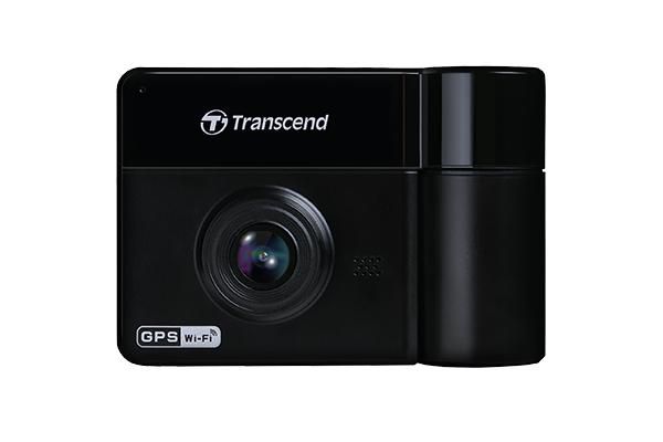 Transcend DrivePro 550 Dual 1080p con 2 Lentes e incluye microSDXC de 64GB