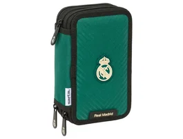 SAFTA Estuche Escolar Real Madrid Triple 37 Piezas