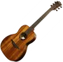 LAG Guitarra Acústica Parlor A/E Tramontane 98 Caoba Sólida Electroacústica