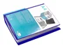 Liderpapel Carpeta Personaliza 37862 A4 Azul con 100 Fundas de Polipropileno y Cajetín