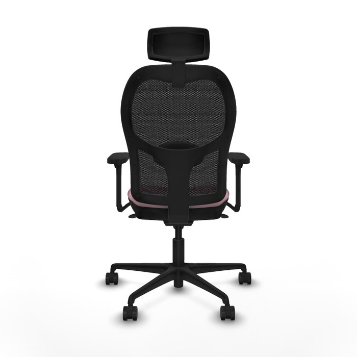 PIQUERAS Y CRESPO Silla de oficina Jorquera Rosa y Negra PIQUERAS Y CRESPO Silla de oficina Jorquera Rosa y Negra