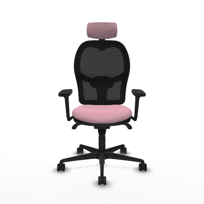 PIQUERAS Y CRESPO Silla de oficina Jorquera Rosa y Negra PIQUERAS Y CRESPO Silla de oficina Jorquera Rosa y Negra