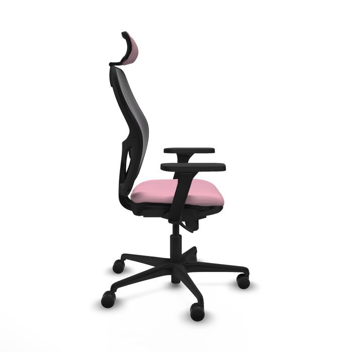 PIQUERAS Y CRESPO Silla de oficina Jorquera Rosa y Negra PIQUERAS Y CRESPO Silla de oficina Jorquera Rosa y Negra