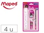 Maped Set de Papelería Barbie de 4 Piezas