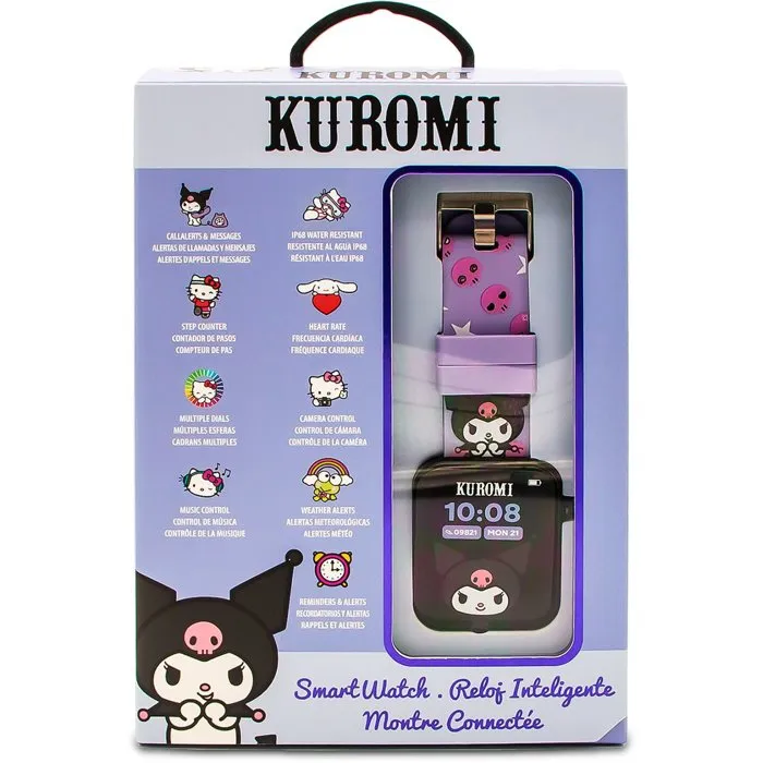 Kids Licensing Reloj interactivo Kuromi Hello Kitty con aplicación