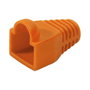 LogiLink Conector Modular RJ45 Cat.6 STP, naranja, 100 piezas