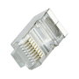LogiLink Conector Modular RJ45 Cat.6 STP, naranja, 100 piezas