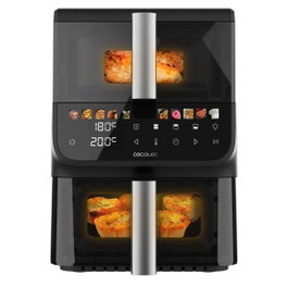 Cecotec Cecofry DuoLevel 10000 DuoSize Window Negro 10 L