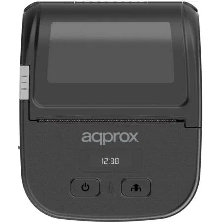 Approx appPOS80PORTABLEWIFI Impresora Térmica Portátil WiFi Bluetooth USB Ancho Papel 80mm Negra
