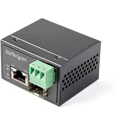 Startech Convertidor de Medios Industrial PoE IMC1GSFP30W con SFP