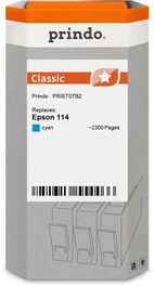 Prindo Classic Cartucho de tinta cian para Epson 114