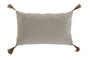 DKD Home Decor Cojín de Algodón y Yute con Aplicaciones, Pack de 2