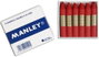 Manley Ceras Rojo Escarlata N.9 Estuche de 12 unidades