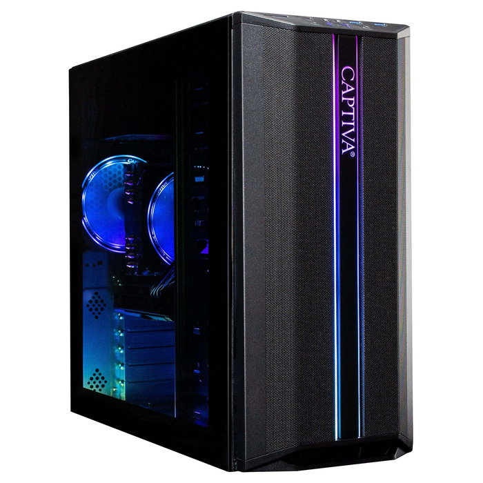 Captiva Advanced Gaming PC R92-707 RYZ5 5500, 16GB RAM, 500GB SSD, GeForce RTX 5060 8GB GDDR7, No OS Captiva Advanced Gaming PC R92-707 RYZ5 5500, 16GB RAM, 500GB SSD, GeForce RTX 5060 8GB GDDR7, No OS