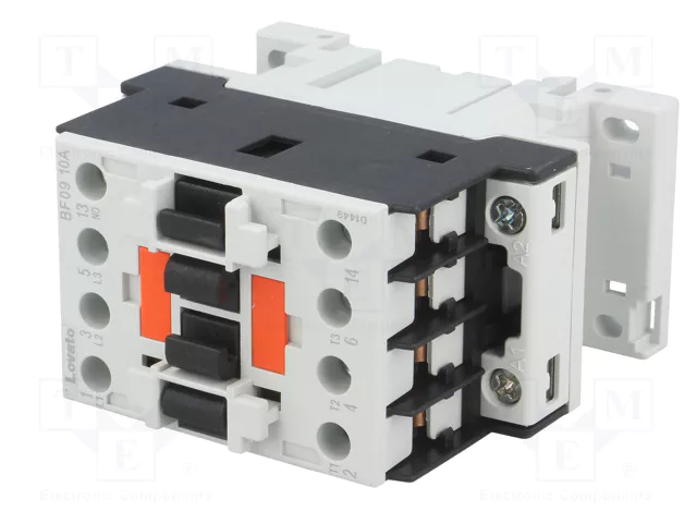 LOVATO ELECTRIC Contactor BF 3-polar 9A 24VAC