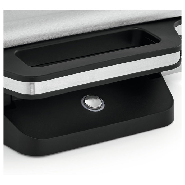 WMF Sandwichmaker Lono 0415150011 - Acero inoxidable, 2 bocadillos, 800 W, Negro y Plata WMF Sandwichmaker Lono 0415150011 - Acero inoxidable, 2 bocadillos, 800 W, Negro y Plata