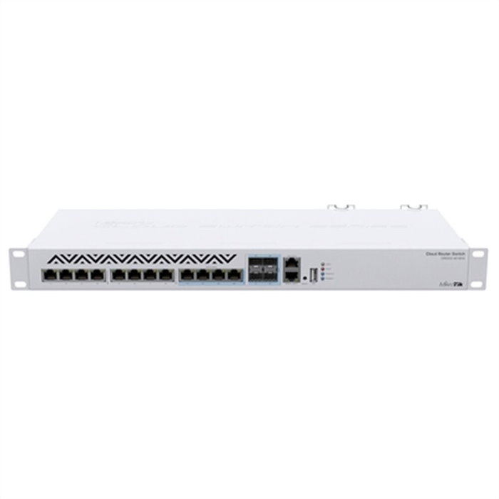 MikroTik CRS312-4C+8XG-RM Switch Gestionado L3 10G Ethernet Blanco MikroTik CRS312-4C+8XG-RM Switch Gestionado L3 10G Ethernet Blanco