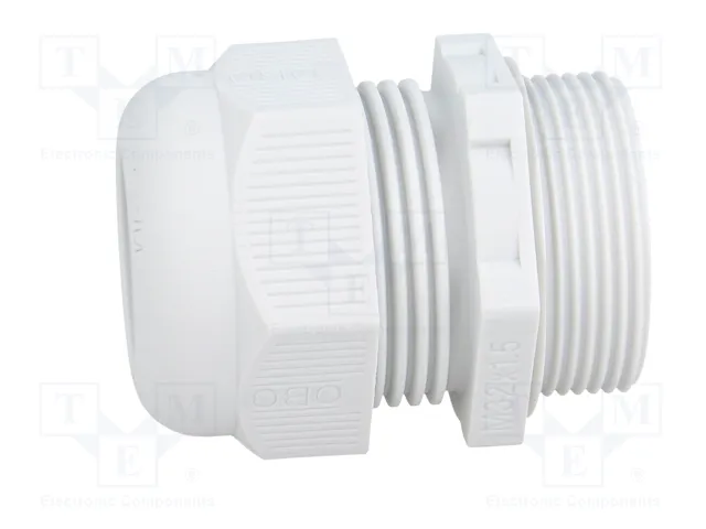 OBO Bettermann OBO V-TEC VM32 LGR Prensaestopas M32 Gris claro OBO Bettermann OBO V-TEC VM32 LGR Prensaestopas M32 Gris claro