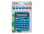 Liderpapel xf21 Calculadora de Sobremesa 10 Dígitos Solar y Pilas Color Azul 127x105x24 mm