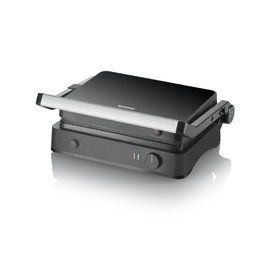 Severin KG2398 Multiparrilla de carne compacta para verduras, filetes y paninis