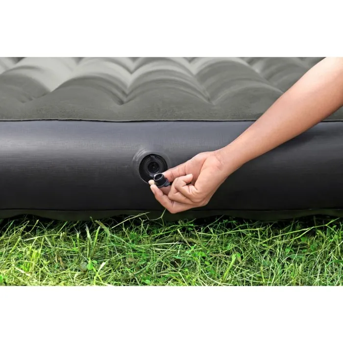 Bestway BES6941607326480 Colchón Hinchable Tritech para 2 Personas 203 cm x 152 cm Negro