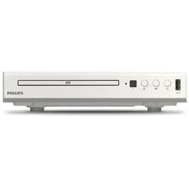 Thomson TAEP200W Reproductor de DVD con Ajuste de Pantalla, Conexión USB e Imagen Inteligente, Blanco