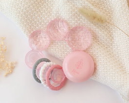 KioKids Mordedor de Frío Rosa para Bebés +3 Meses