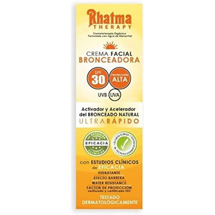 RHATMA Crema Facial Bronceadora SPF 30
