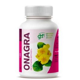 GHF Onagra 1400mg 50 Perlas | Aceite rico en GLA y Vitamina E, para síndrome premenstrual, antioxidante