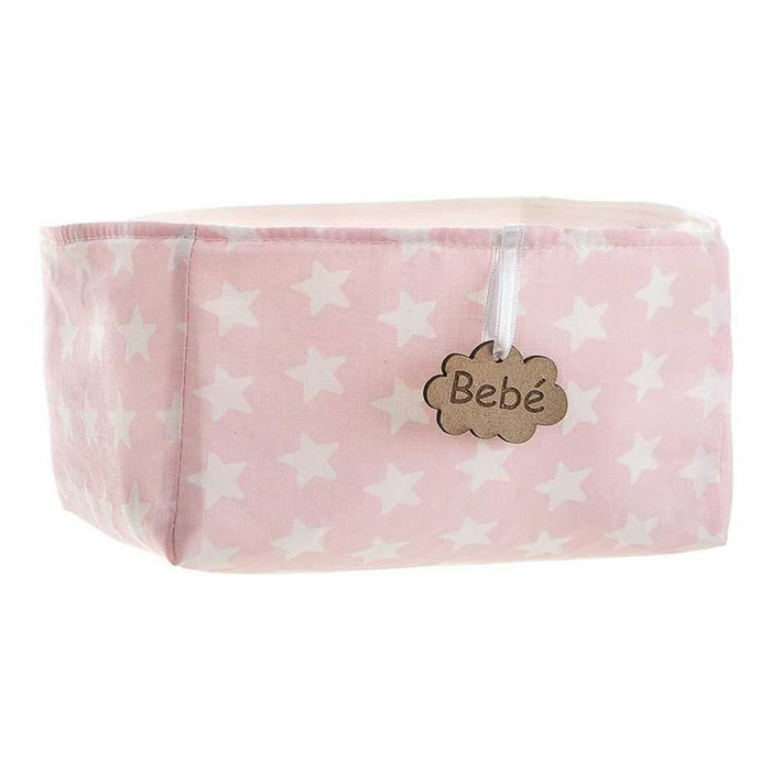 Creaciones Llopis Cesta Pequeña Estrellas Rosa Creaciones Llopis Cesta Pequeña Estrellas Rosa