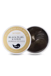 Petitfee Black Pearl & Gold Hidrogel Eye Patches 60 pzs