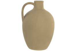DKD Home Decor Jarrón de Cerámica Marrón 23x22x33 cm