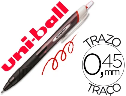 Uniball SXN-150E Bolígrafo Jet Stream Sport Tinta Híbrida Rojo Trazo 0.45 mm Uniball SXN-150E Bolígrafo Jet Stream Sport Tinta Híbrida Rojo Trazo 0.45 mm