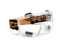 Safetop Gafas de Protección Panavista Panorámica PVC Visor Transparente con Banda Elástica