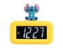 Disney Despertador Digital Stitch Reloj de Alarma con Función Snooze Toque, Figura Mini Lilo & Stitch, Wondee, 8.8 cm, Pantalla LED