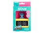 Disney Despertador Digital Stitch Reloj de Alarma con Función Snooze Toque, Figura Mini Lilo & Stitch, Wondee, 8.8 cm, Pantalla LED