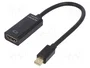 Gembird Adaptador Mini DisplayPort a HDMI 4K Negro 0,15 m